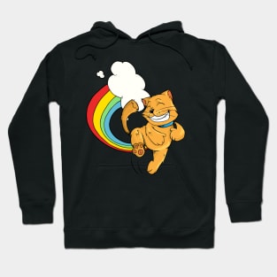 Funny LGBT Cat Rainbow Shirt Hoodie